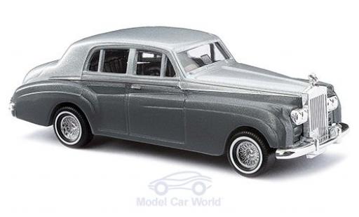Modelauto Rolls Royce Silver Cloud Base grijs/metallic grijs 1959 1/87 Busch