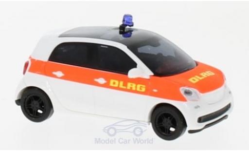 Modelauto Smart ForFour Livree Flotte DLRG 2014 1/87 Busch