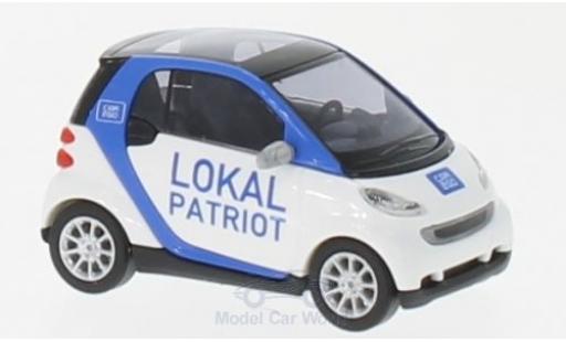 Modelauto Smart ForTwo Car2go Lokal Patriot 2007 1/87 Busch