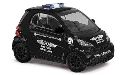 Modelauto Smart ForTwo Livree Flotte Task Force New Orleans 2012 1/87 Busch