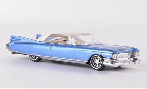 Cadillac Eldorado Convertible 1/87 Busch Cabriolet blauw 1959 modelauto