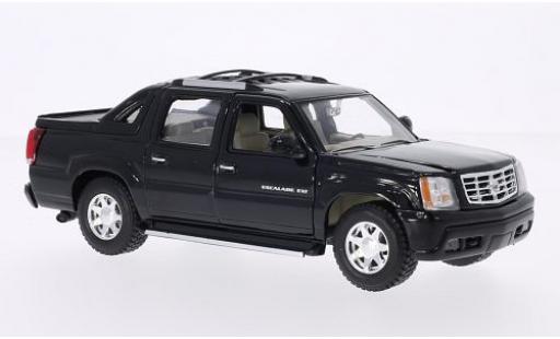 Modelauto Cadillac Escalade pickup EXT zwart 1/24 Welly