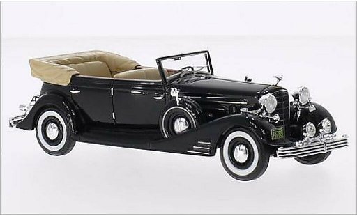 Cadillac Fleetwood Phaeton 1/43 Neo Allweather zwart 1933 modelauto