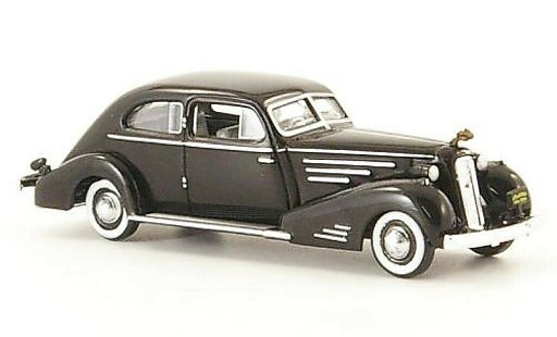 Cadillac V16 Coupe 1/87 Ricko Aerodynamic zwart 1934 modelauto