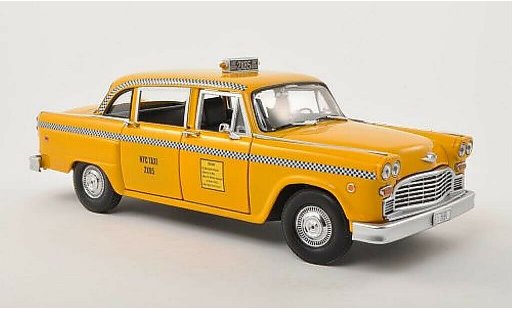 Checker Taxi taxi 1/18 Greenlight Cab NYC Friends 1977 modelauto