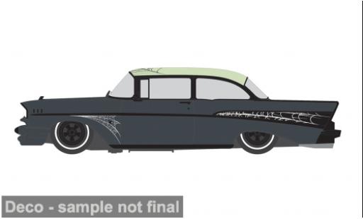 Modelauto Chevrolet Bel Air Coupe - Lowrider 1957 Halloween 1/64 IXO America