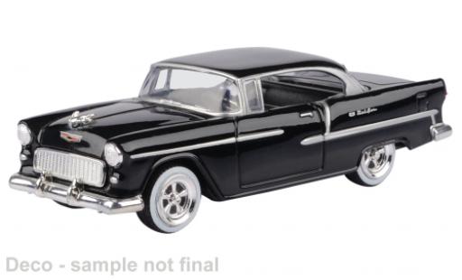 Modelauto Chevrolet Bel Air Coupe zwart 1955 1/43 Motormax