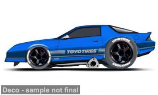 Modelauto Chevrolet Camaro IROC -Z blauw 1988 1/64 Maisto