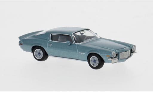 Modelauto Chevrolet Camaro Coupe turquoise 1966 1/87 Brekina