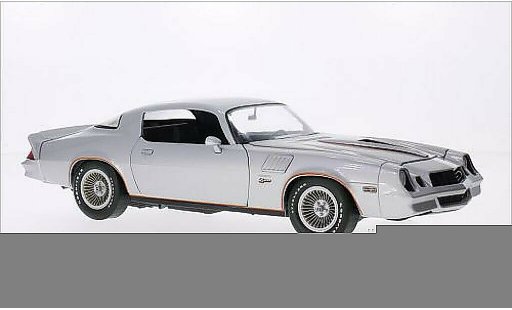 Chevrolet Camaro Z28 1/18 Greenlight grijs/oranje 1978 modelauto