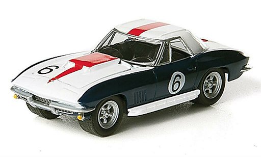 Chevrolet Corvette course 1/64 Greenlight C2 No.6 B.Bondurant / D.Guldstrand 1967 modelauto