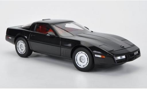 Modelauto Chevrolet Corvette Coupe C4 zwart 1/18 AUTOart