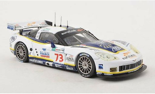Chevrolet Corvette Racing (.R) 1/43 IXO C6 C6.R No.73 Euroflash 24h Le Mans 2008 modelauto