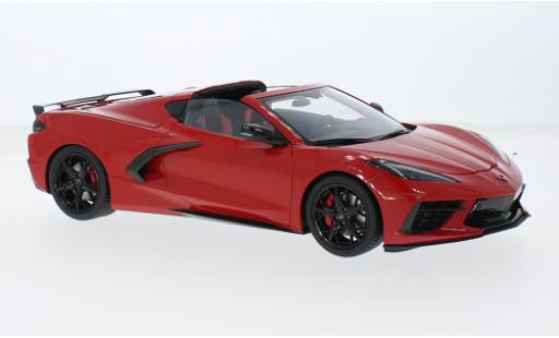 Modelauto Chevrolet Corvette Stingray (C8) Z51 rood 2020 1/18 AUTOart