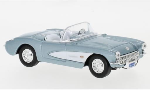 Modelauto Chevrolet Corvette Coupe blauw Lucky Die Cas 1/43 Lucky Die Cast