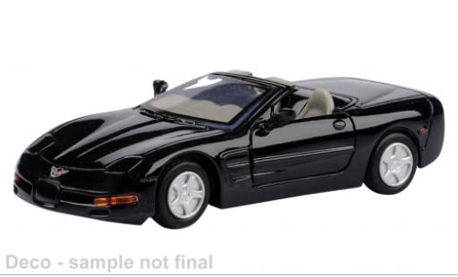 Modelauto Chevrolet Corvette Coupe zwart 1998 1/43 Motormax