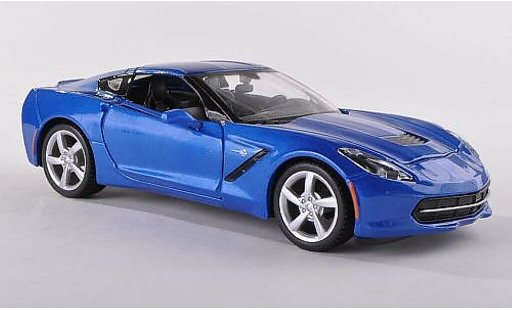 Chevrolet Corvette Coupe 1/24 Maisto C7 (C 7) blauw 2014 modelauto