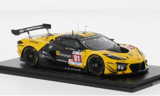 Modelauto Chevrolet Corvette Z06 G #81 1/43 Spark