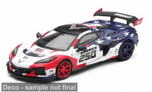 Modelauto Chevrolet Corvette ZR1 2026 AMERICA 250 1/64 Mini GT