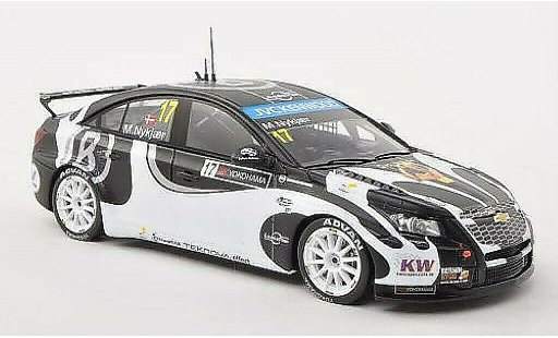 Chevrolet Cruze course 1/43 Spark 1.6T No.17 Nika Racing WTCC 2013 modelauto