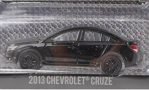 Chevrolet Cruze Sedan 1/64 Greenlight zwart 2013 modelauto