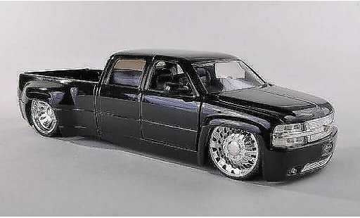 Chevrolet Silverado pickup 1/24 Jada Toys Dooley zwart 1999 modelauto
