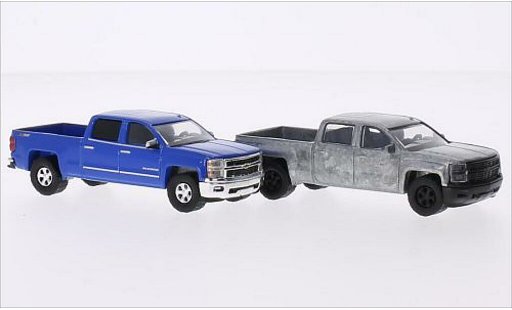 Chevrolet Silverado pickup 1/64 Greenlight LTZ 271 2014 modelauto