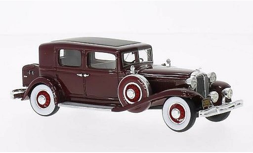 Chrysler Imperial Sedan 1/43 GLM CG Club rood 1931 modelauto