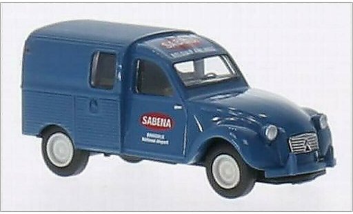 Citroen 2CV Fourgonnette 1/87 Brekina AZU Sabena (B) modelauto