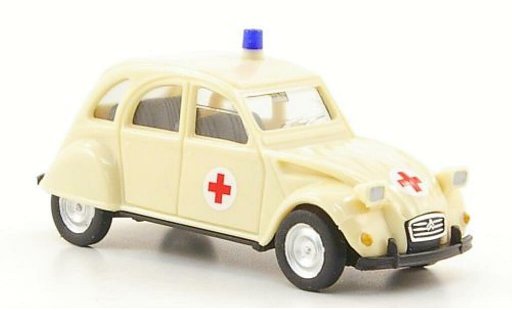 Citroen 2CV Berline 1/87 Herpa DRK Gummersbach modelauto