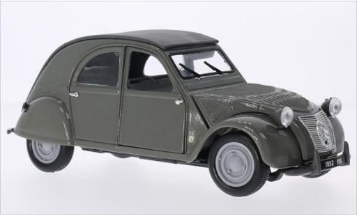 Citroen 2CV Berline 1/18 Maisto grijs 1952 modelauto