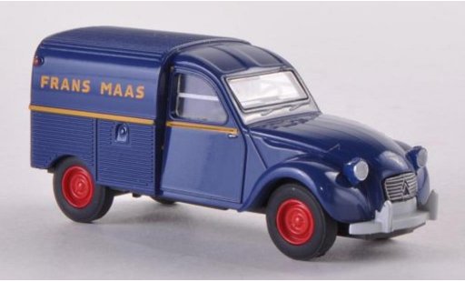 Citroen 2CV Fourgonnette 1/87 Brekina bestelwagenente Frans Maas (NL) modelauto
