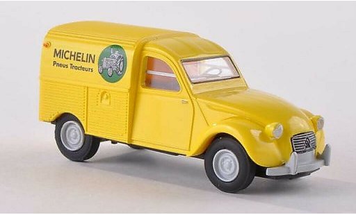 Citroen 2CV Fourgonnette 1/87 Brekina bestelwagenente Michelin Agriculturale (F) modelauto