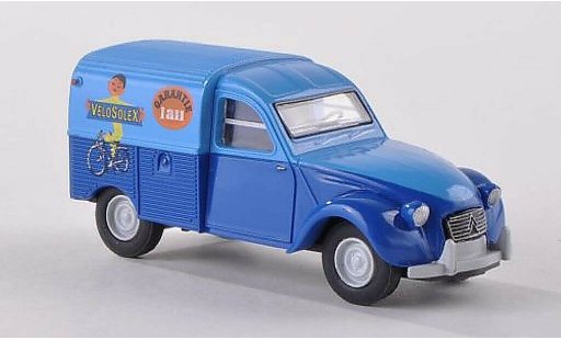 Citroen 2CV Fourgonnette 1/87 Brekina bestelwagenente Velosolex (F) modelauto