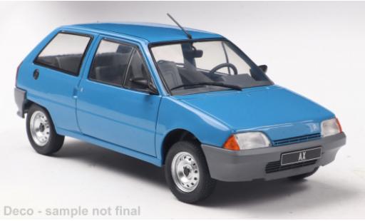 Modelauto Citroen AX Berline blauw 1/24 WhiteBox
