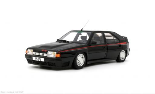 Modelauto Citroen BX 4TC Serie 200 zwart/Dekor 1985 1/18 Ottomobile