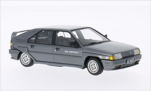 Citroen BX sport 1/43 Kess metallic grijs 1985 modelauto