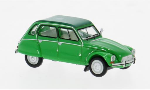 Modelauto Citroen Dyane Berline groen 1/87 Brekina