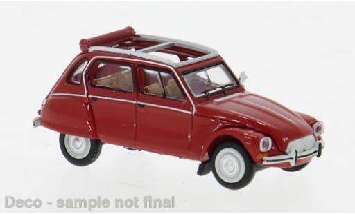 Modelauto Citroen Dyane Berline rood 1/87 Brekina