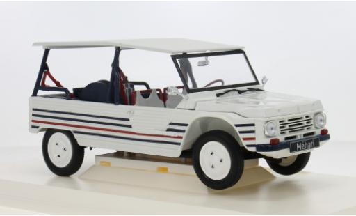 Modelauto Citroen Mehari Berline wit/blauw 2016 1/18 Norev