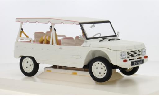 Modelauto Citroen Mehari Berline wit/roze 2023 1/18 Norev