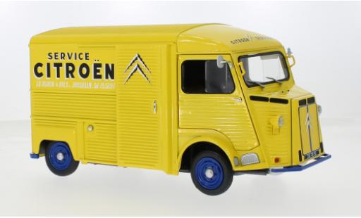 Modelauto Citroen Type HY Fourgonnette geel 1/18 Solido