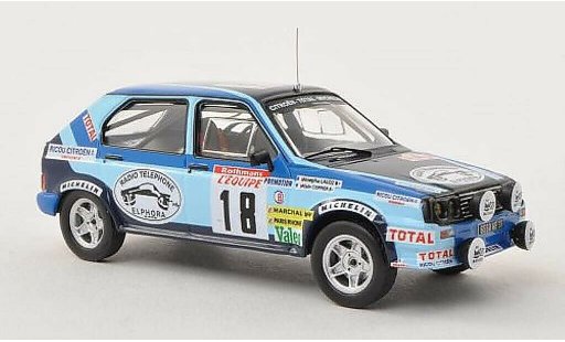 Citroen Visa Chrono 1/43 IXO No.18 Rally Korsika 1983 /J.Laloz modelauto