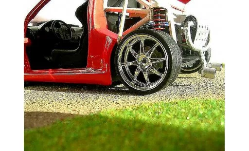 Citroen C2 Berline 1/18 Solido v6 sbarro 2005 modelauto