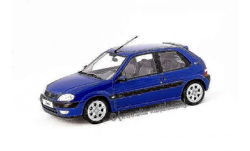 Citroen Saxo VTS 1/18 Ottomobile blauw grand pavois modelauto