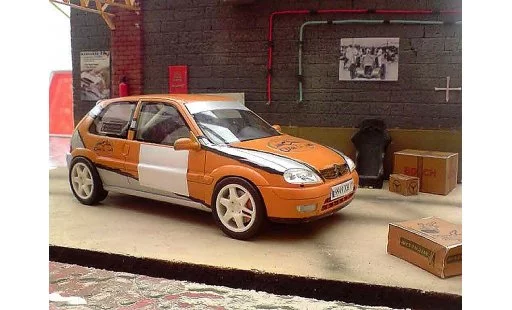 Citroen Saxo VTS 1/18 Ottomobile groupe a rallye modelauto