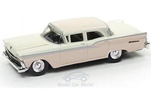 Modelauto Ford Fairlane Berline beige/roze 1959 1/87 Classic Metal Works