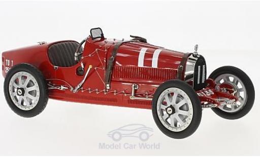 Modelauto Bugatti 35 grand prix T No.11 Nation Colour Projekt Italien zonder Vitrine 1/18 CMC