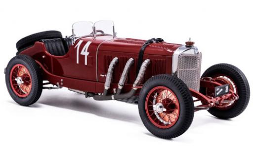 Modelauto Mercedes SSK Base RHD No.14 Zilverinien 1931 C.Zatuszek 1/18 CMC