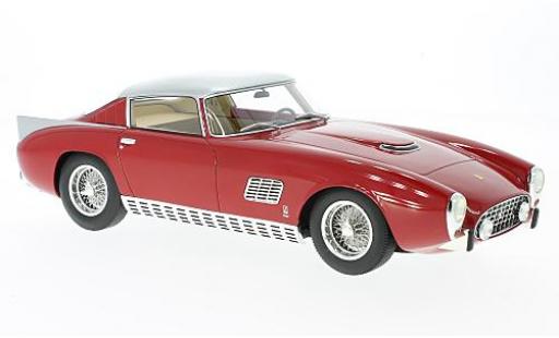 Modelauto Ferrari 410 Coupe Superamerica Scaglietti rood/grijs 1957 1/43 CMF